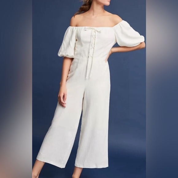 Anthropologie Eri + Ali Andree Jumpsuit 2 - Picture 1 of 13